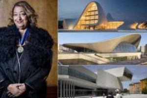 Dame Zaha Hadid receives Riba Gold Medal for architecture