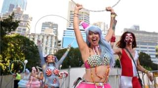 Sydney Mardi Gras: Thousands turn out for festival