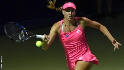 Naomi Broady loses to Eugenie Bouchard in Malaysian Open semi-finals